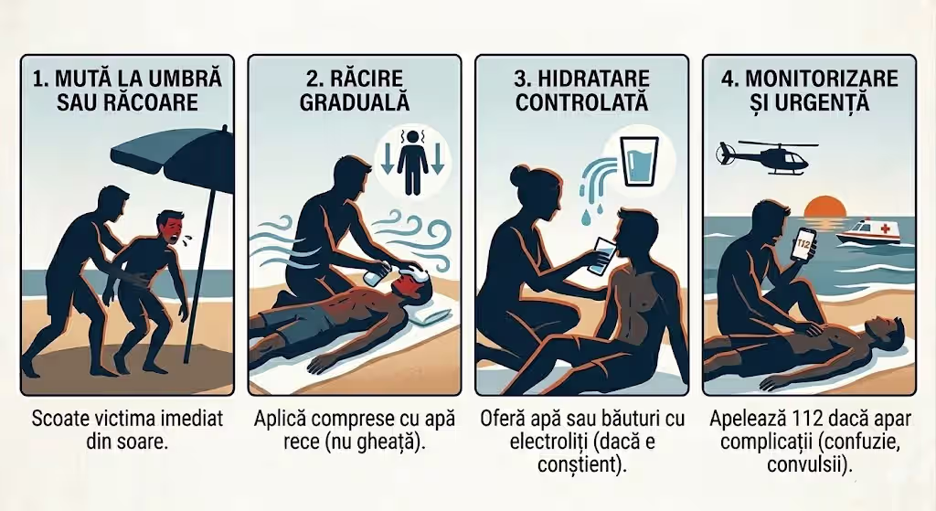 Ce faci în caz de insolație?