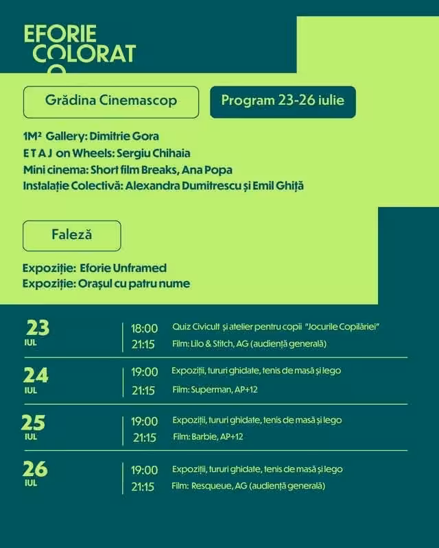 Eforie Colorat 23-26 Iulie 2026