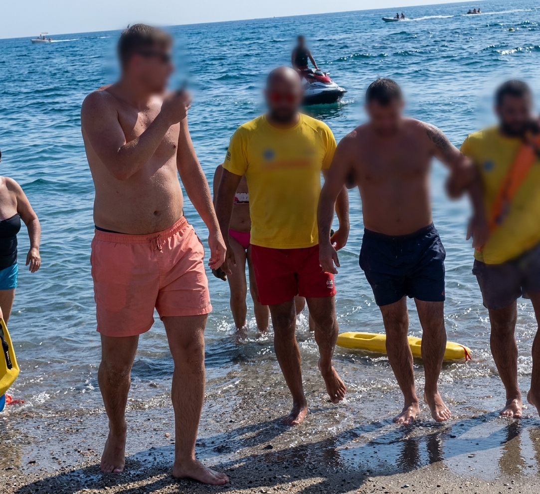 Turist din Polonia salvat din valuri la Eforie Sud